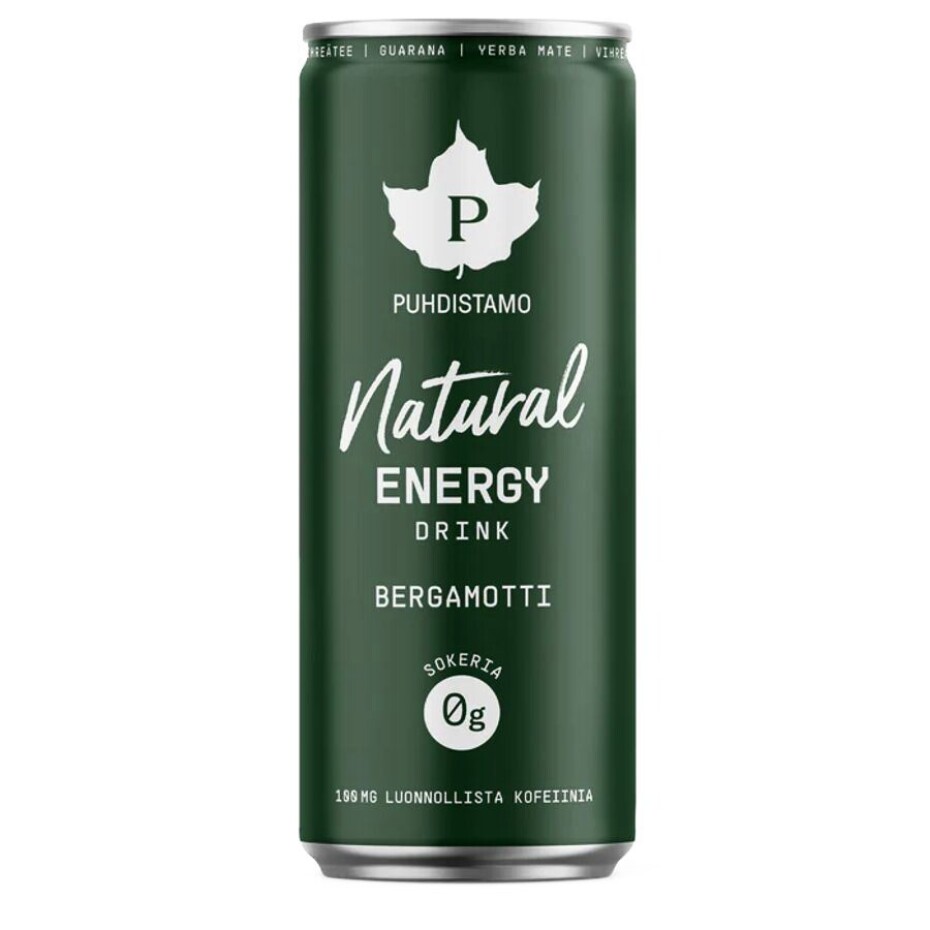 Puhdistamo  Natural Energy Drink  330 ml hruška - main (0)