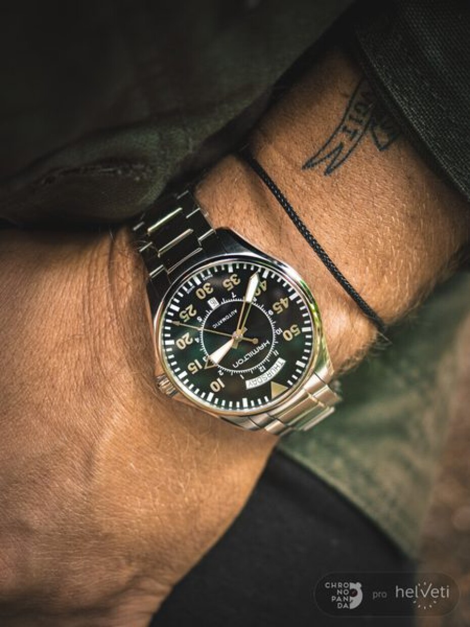 Hamilton Khaki Aviation Pilot Day Date Auto H64615135 - main (12)
