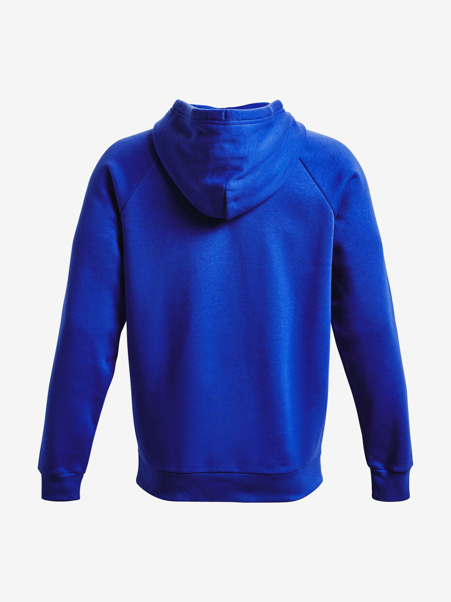 Pánská mikina Under Armour  Rival Fleece Hoodie-BLU XL - main (3)