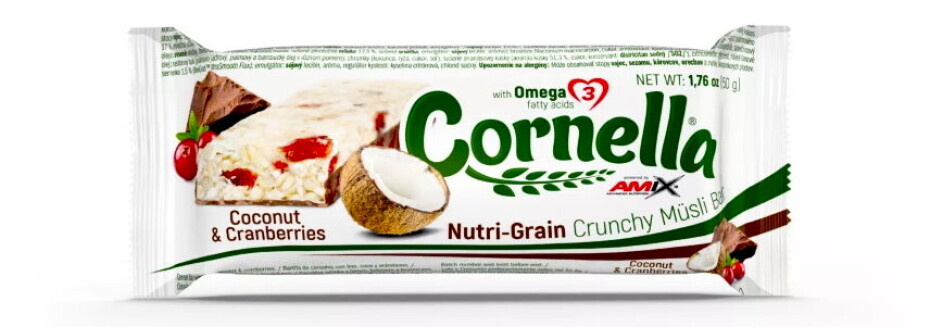 Amix Nutrition Cornella Bar 50 g čokoláda - brusinka - main (3)
