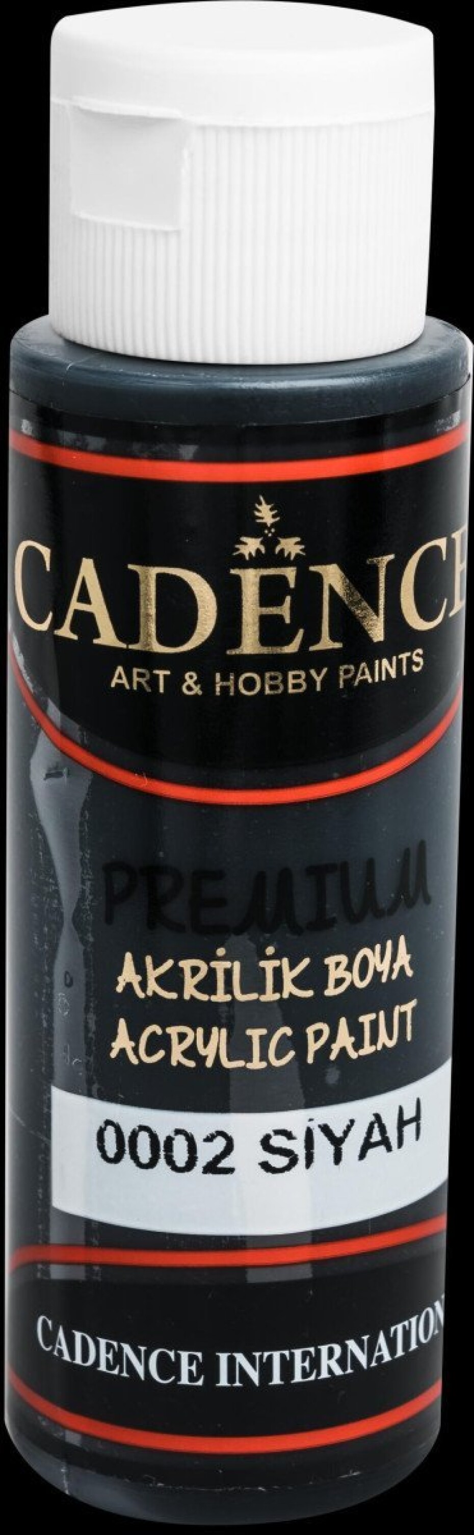 Akrylová barva Cadence Premium - černá / 70 ml - main (0)