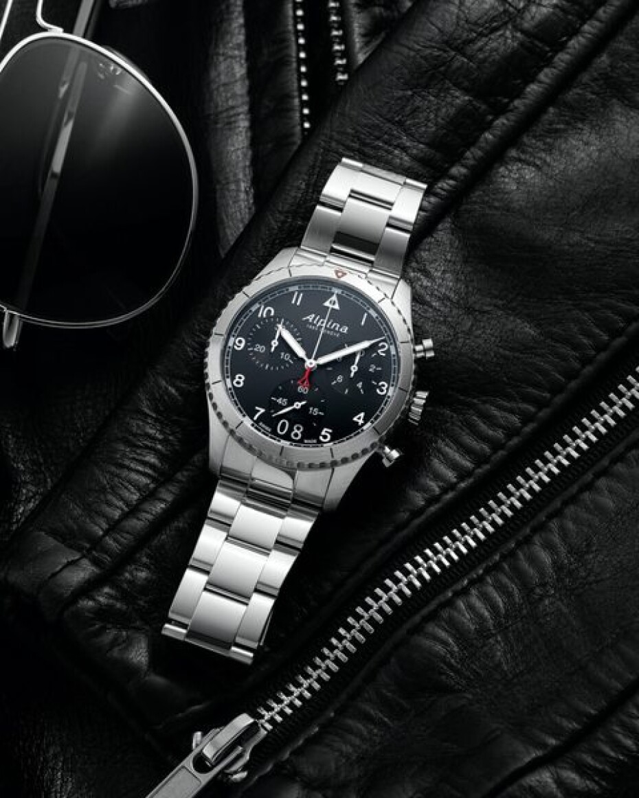 Alpina Startimer Pilot Quartz Chronograph Big Date AL-372BW4S26B - main (17)