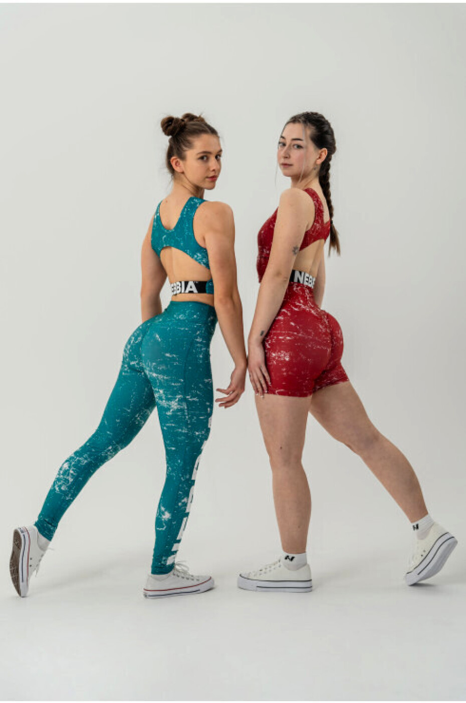 Dámské šortky Nebbia Barbell Therapy Hammies Green M - main (7)