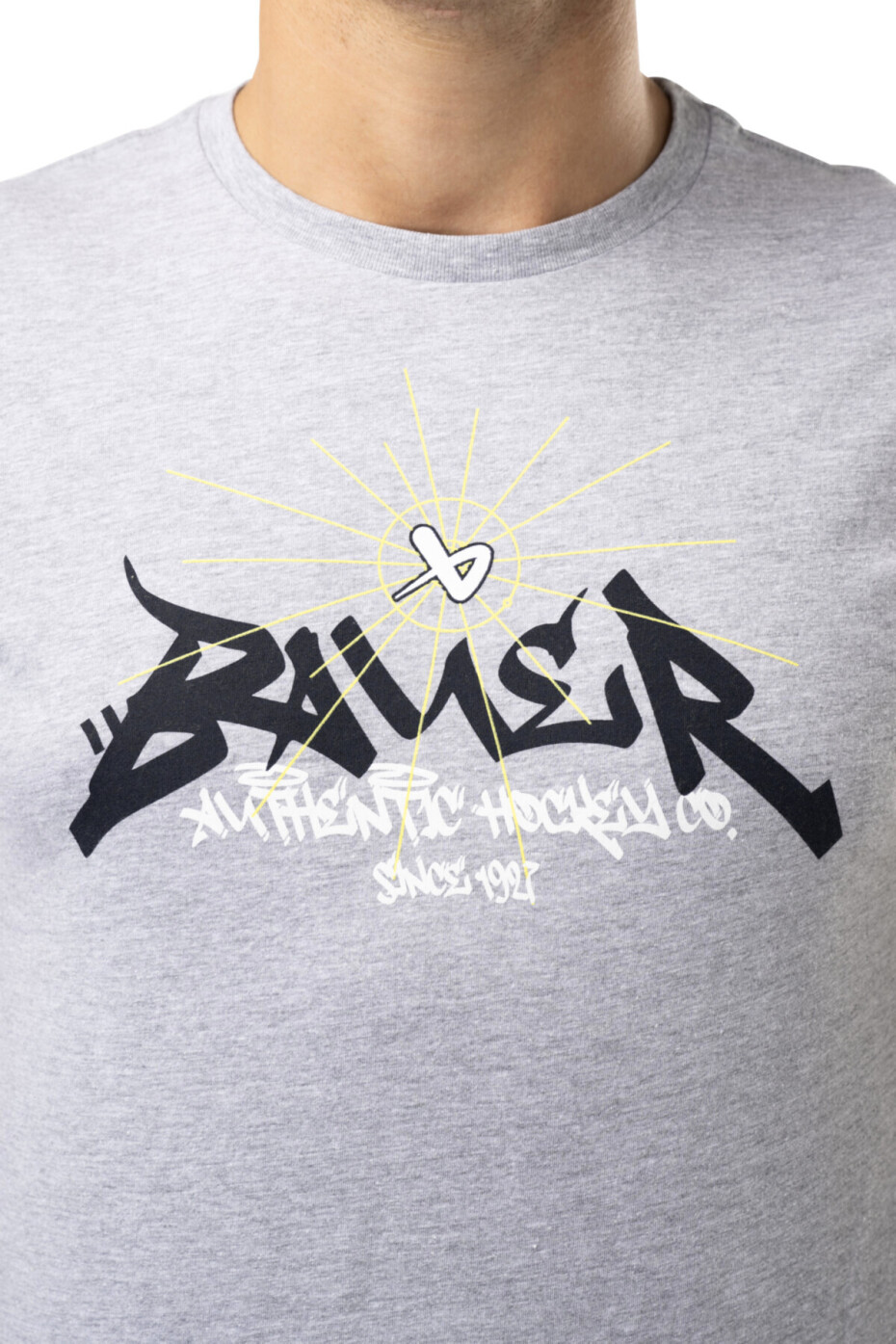 Pánské tričko Bauer  ST. HOCKEY Tee Grey XXL - main (1)