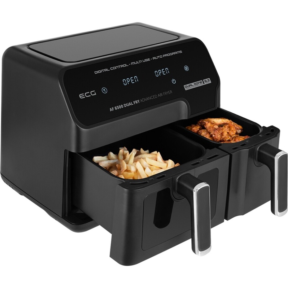 ECG AF 8300 horkovzdušná fritéza Dual Fry - main (7)