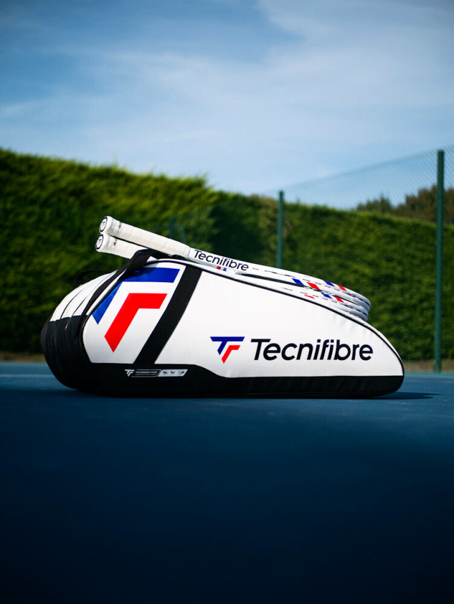 Taška na rakety Tecnifibre  Tour Endurance White 15R - main (2)