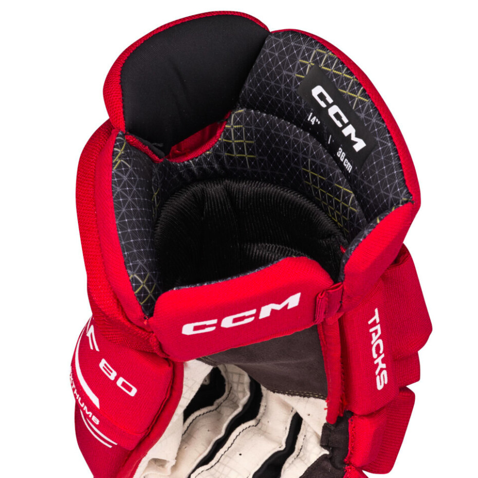 Hokejové rukavice CCM Tacks XF 80 Red/White Senior 14 palců - main (3)