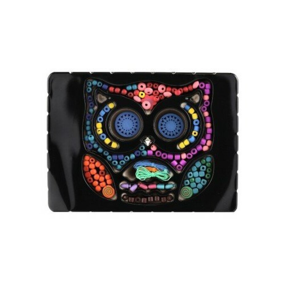 Teddies Korálky dřevěné barevné se šňůrkou v krabici 27x20x4cm - main (1)