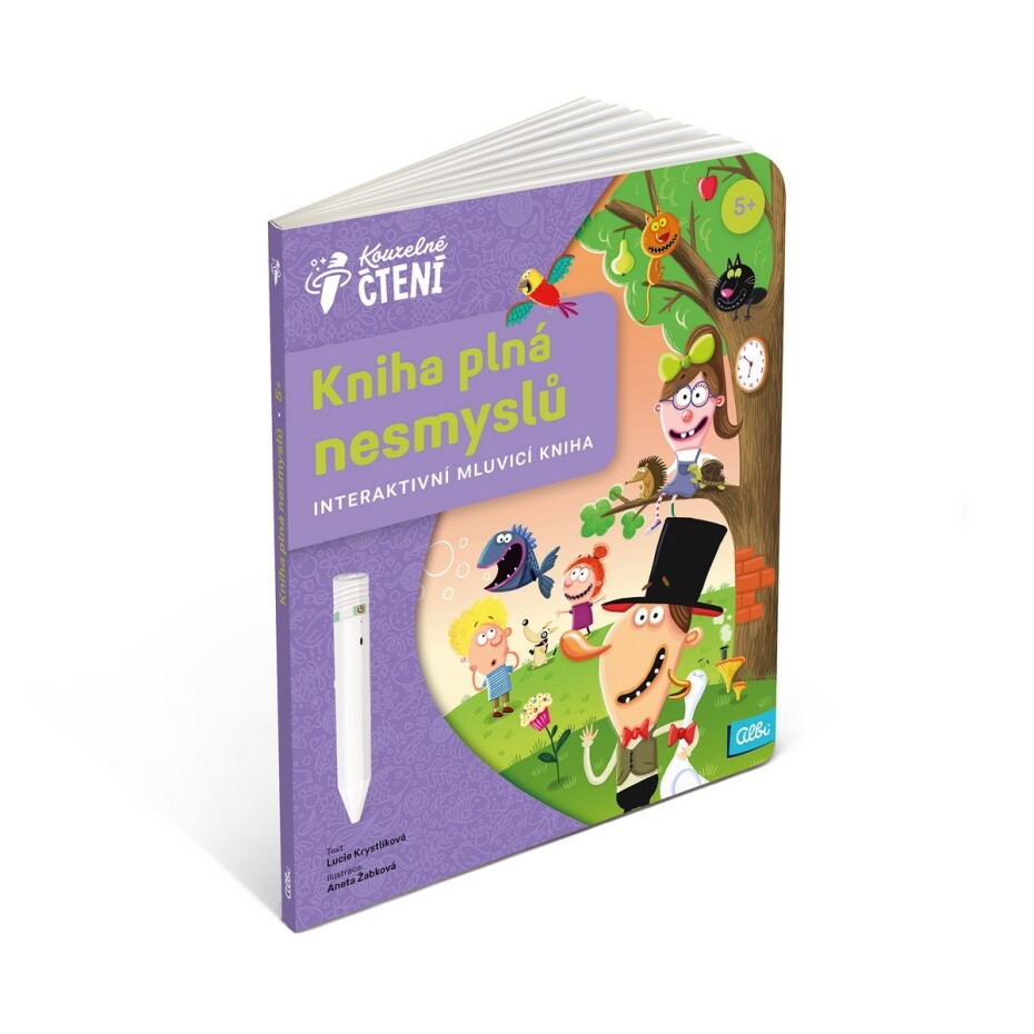 Kouzelné čtení Kniha Kniha plná nesmyslů - main (2)