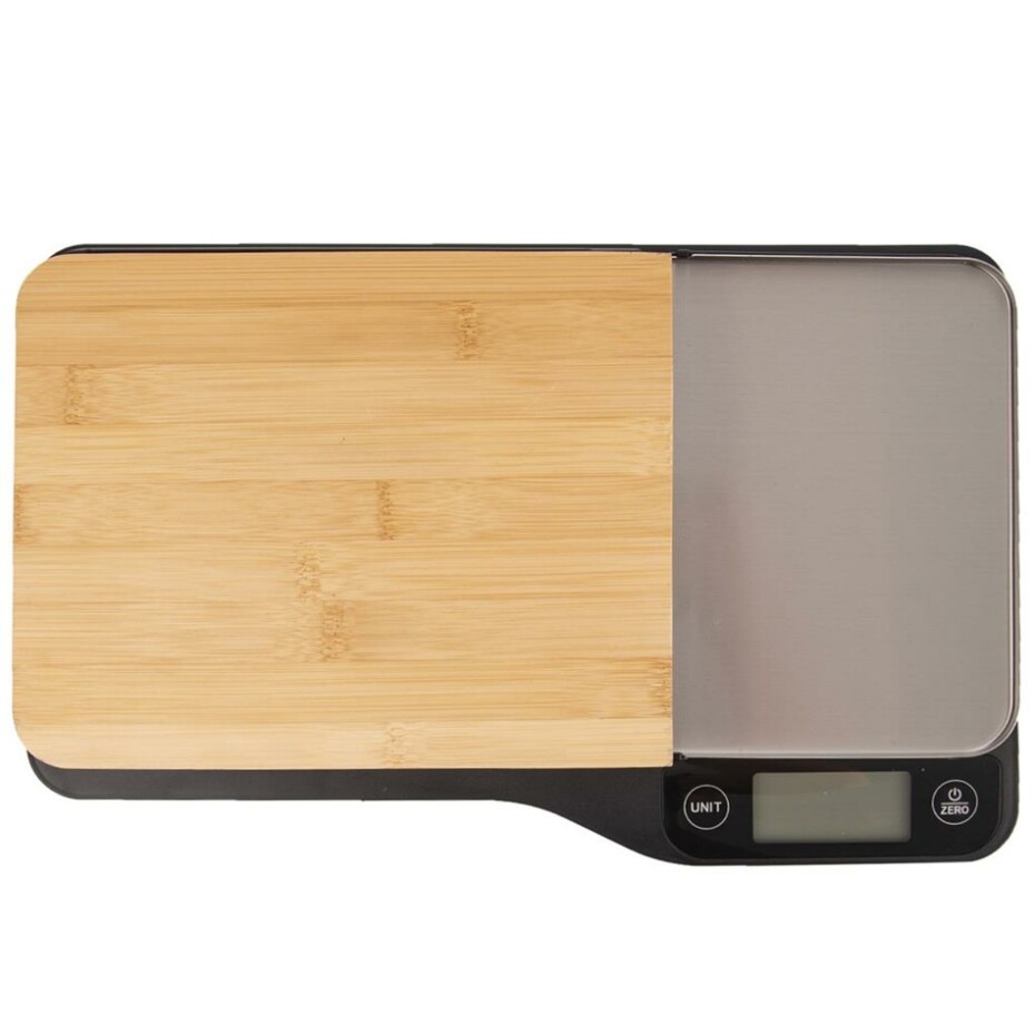 Orion Váha kuch. digit. bambus 5 kg+krájecí prkénko  - main (1)