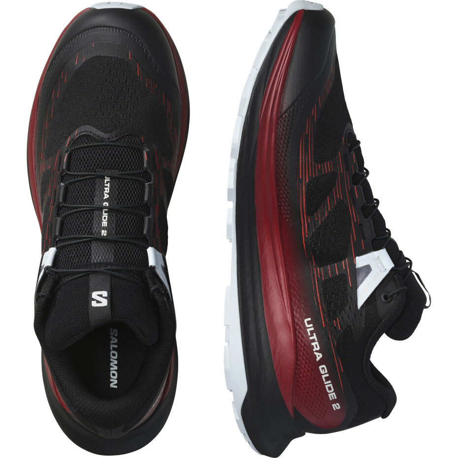 Salomon Ultra Glide WIDE M L41608700 black/Alloy/Goji Berry - main (3)