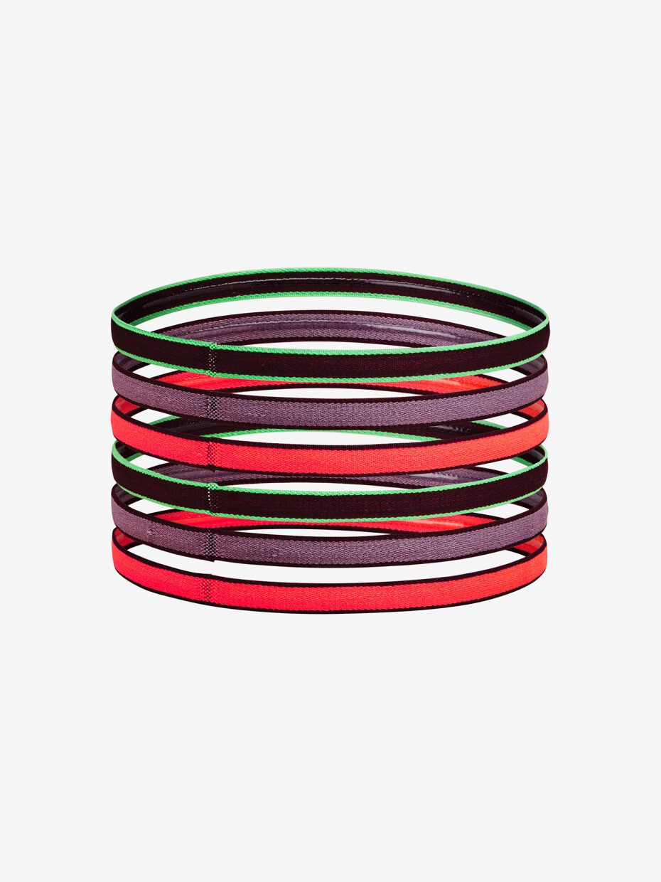 Under Armour MINI Headbands černá(6PK) W červená 1286016-603 - main (1)