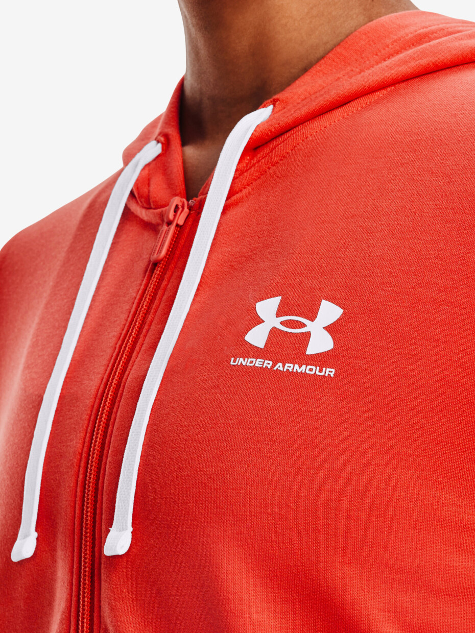 Dámská mikina Under Armour  Rival Terry FZ Hoodie-ORG M - main (2)