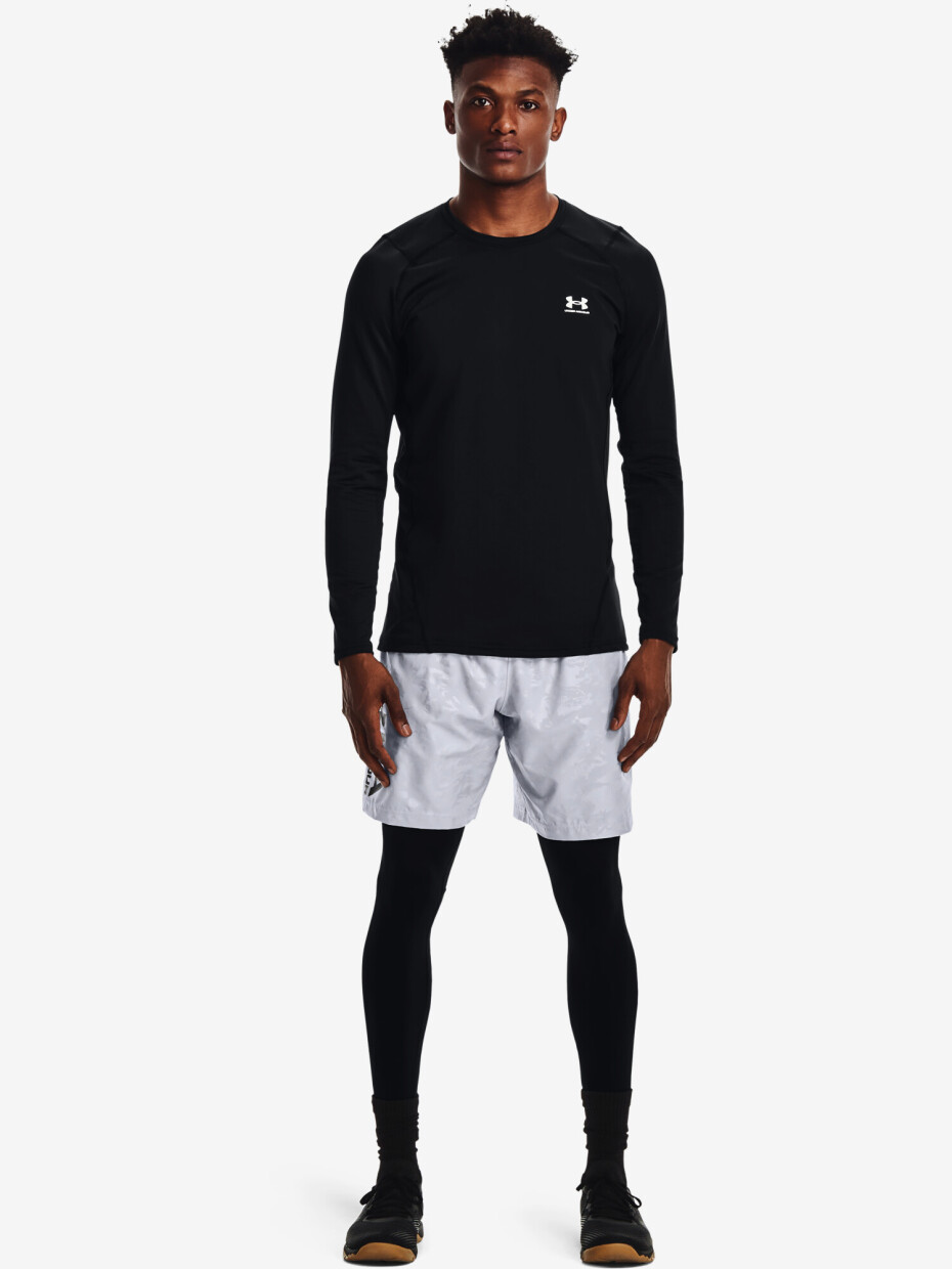 Under Armour pánské funkční tričko CG Armour Fitted Crew black - main (1)