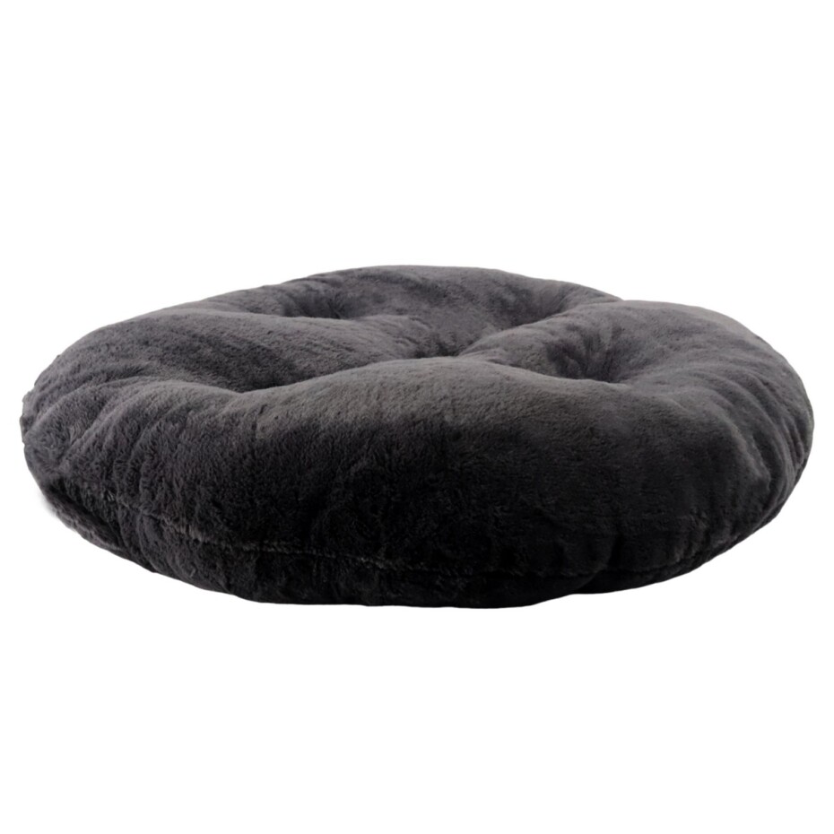 Domarex Pelíšek pro psy IVY PLUSH černá, pr. 65 cm - main (0)