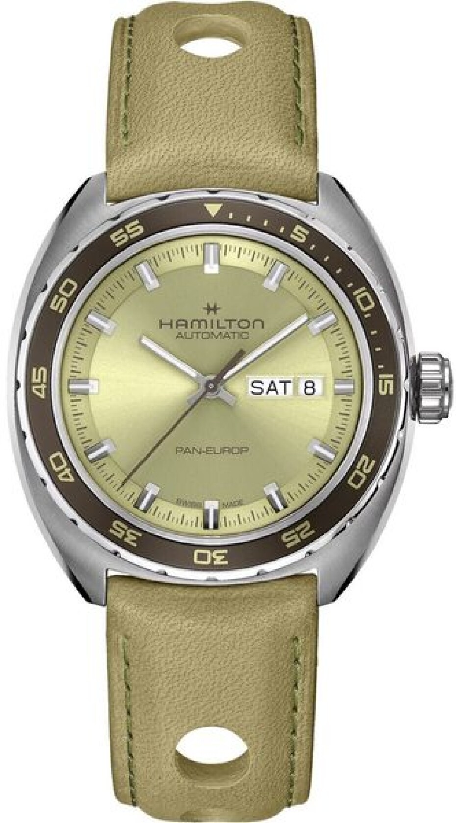 Hamilton American Classic Pan Europ Day Date Auto H35445860 - main (0)