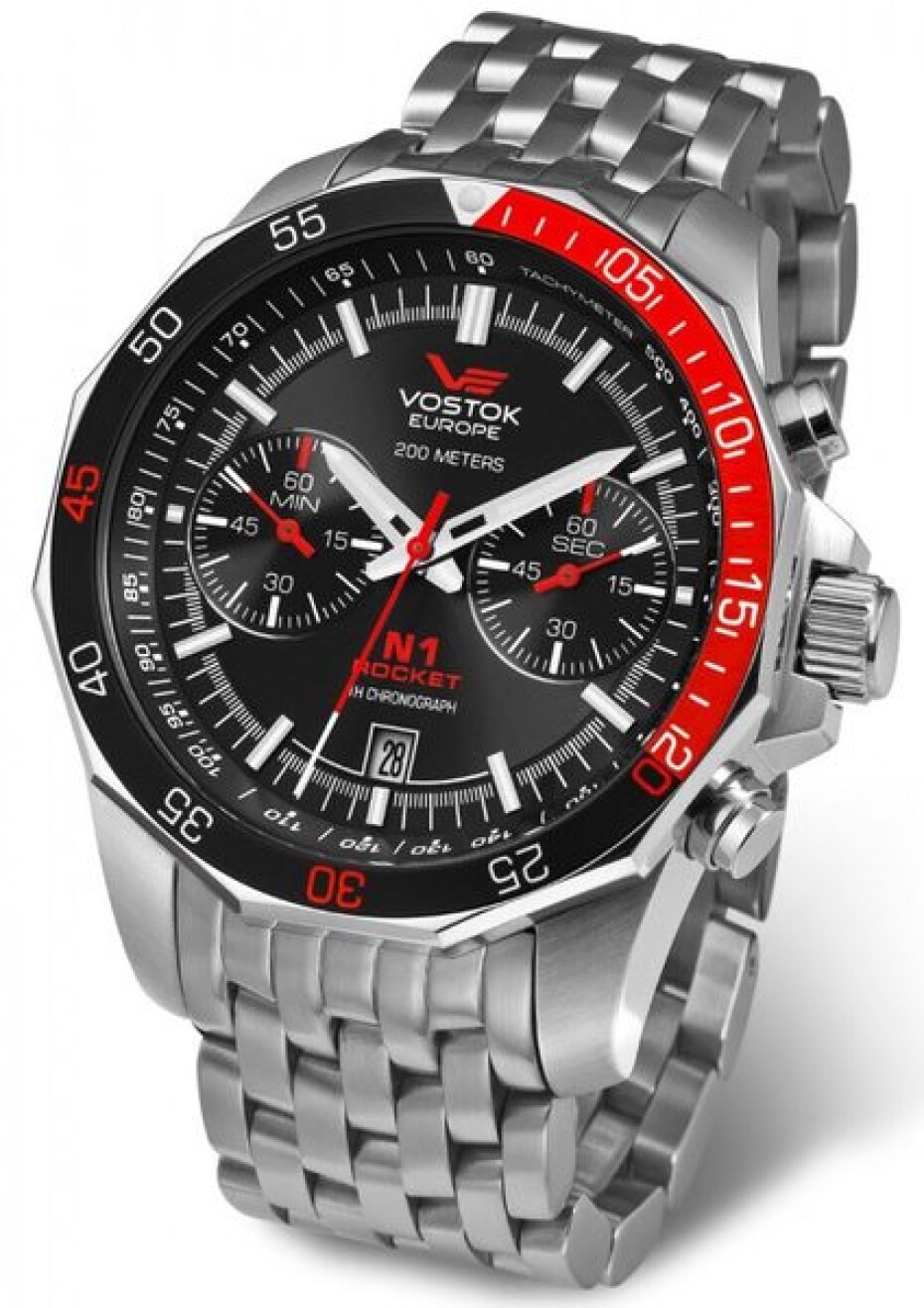Vostok Europe N-1 Rocket Chrono Line 6S21/2255295B - main (0)