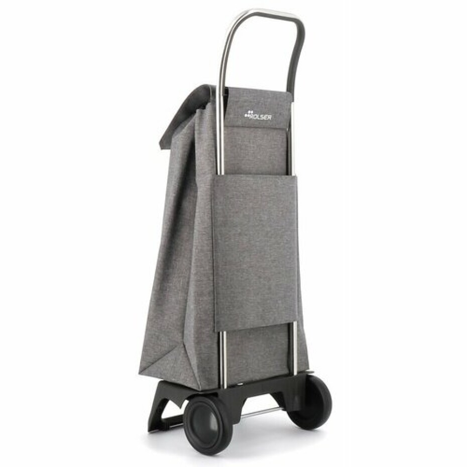 Rolser Nákupní taška na kolečkách TERMO JET TWEED JOY, sv. šedá - main (3)
