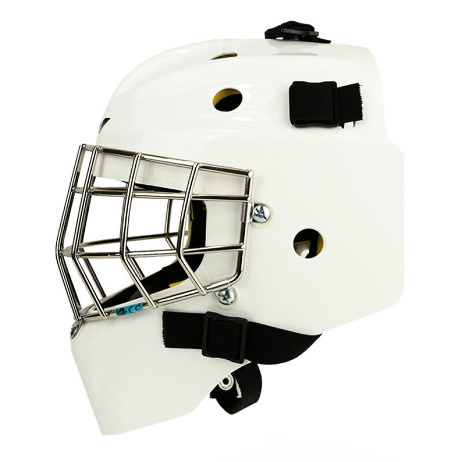 Brankářská hokejová maska CCM Axis 1.5 Žák (youth) OS (49-54 cm), bílá - main (18)