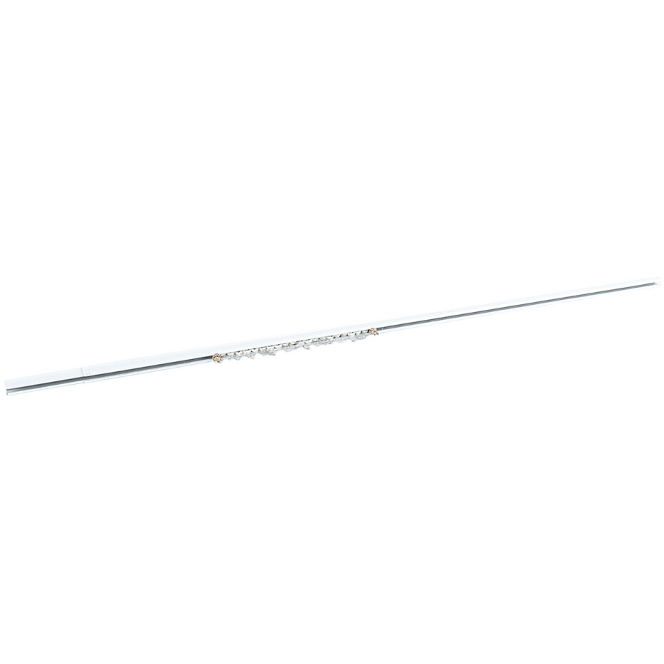 Gardinia Kolejnička U-Ext roztažná komplet 110 - 200 cm, bílá, 110 - 200 cm - main (2)