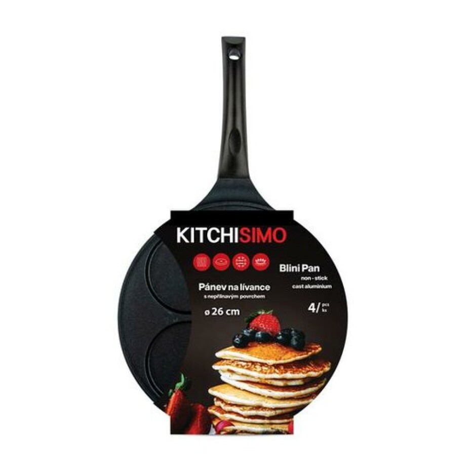 Kitchisimo Pánev na lívance NERO, 26 cm - main (2)