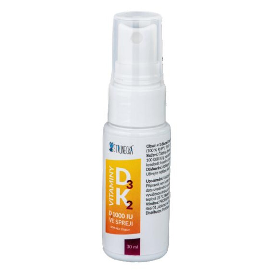 Strunecká Vitamin D3 1000 IU + K2 ve spreji 30ml - main (0)