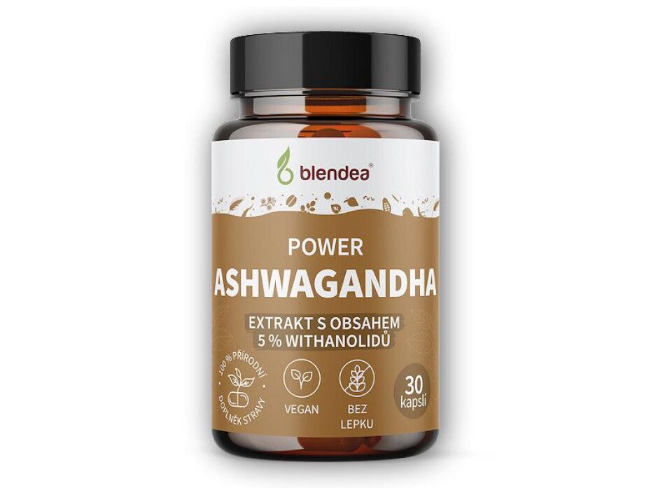 Blendea Ashwagandha extrakt 30 kapslí - main (0)