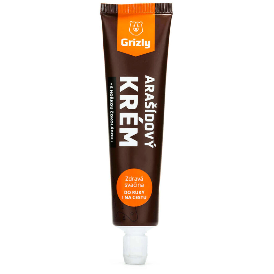 Grizly Arašídový krém s belgickou čokoládou v tubě 75 g - main (0)