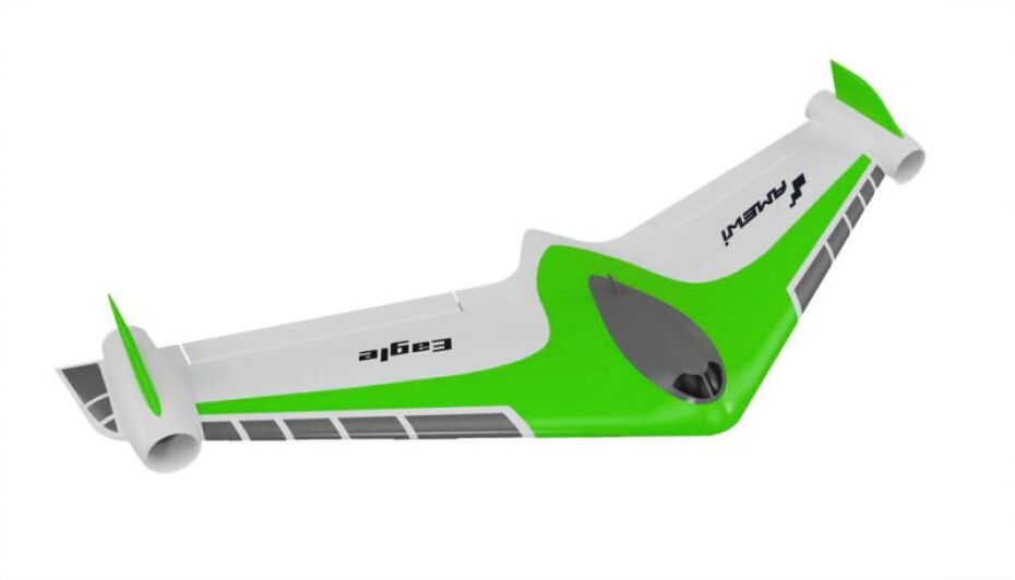 Amewi létající křídlo Eagle Twin V2 PNP zelené - main (0)