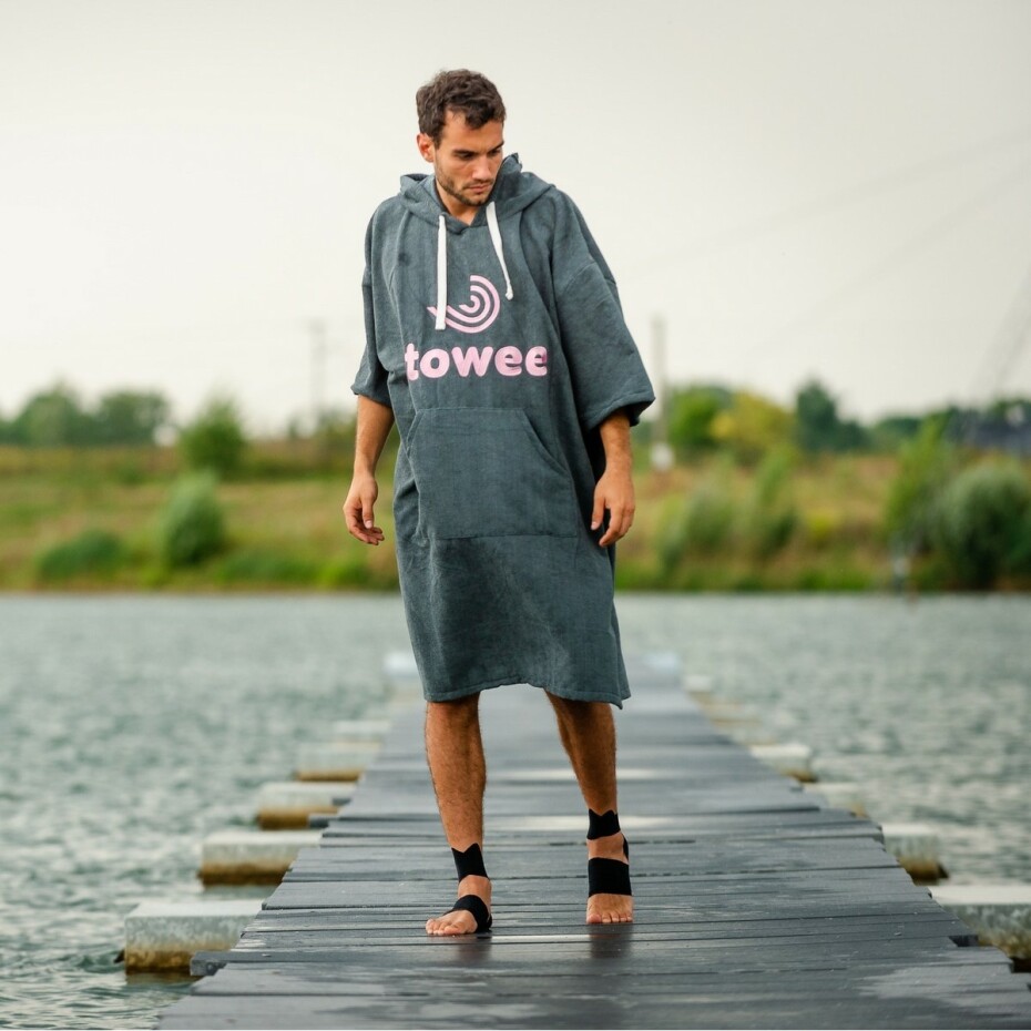 Towee Surf pončo růžová, 80 x 115 cm - main (1)