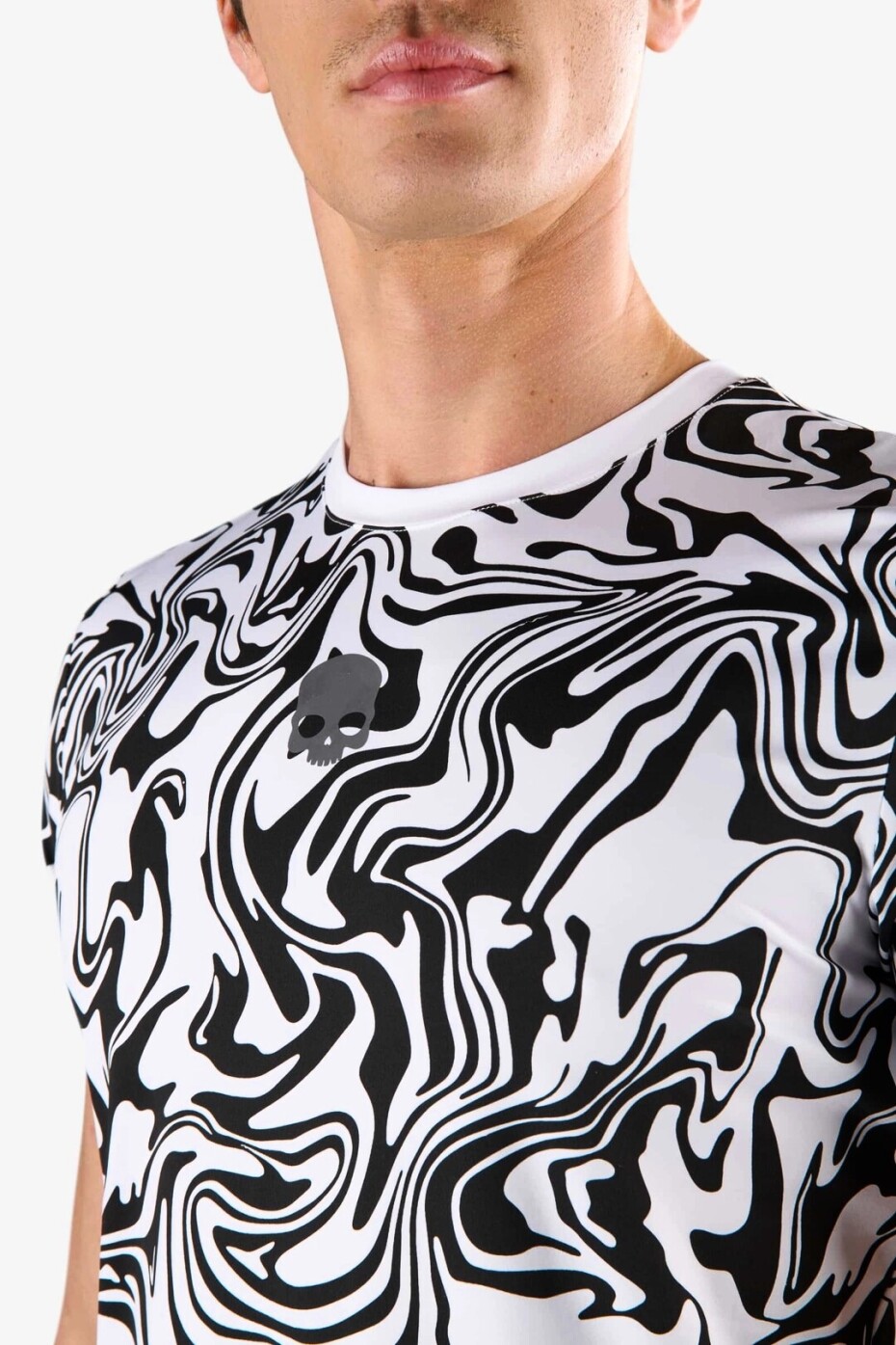 Pánské tričko Hydrogen  Chrome Tech Tee White L - main (4)