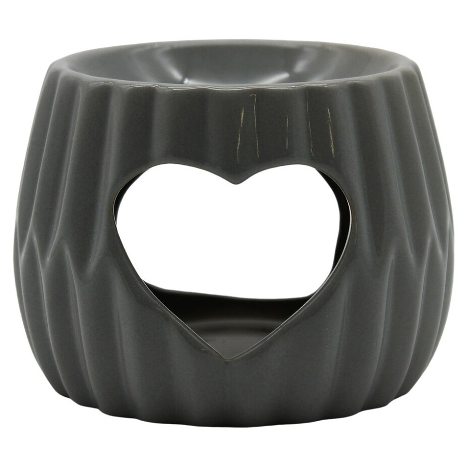 Home Elements Aromalampa Heart, šedá, pr. 8,5 cm - main (0)