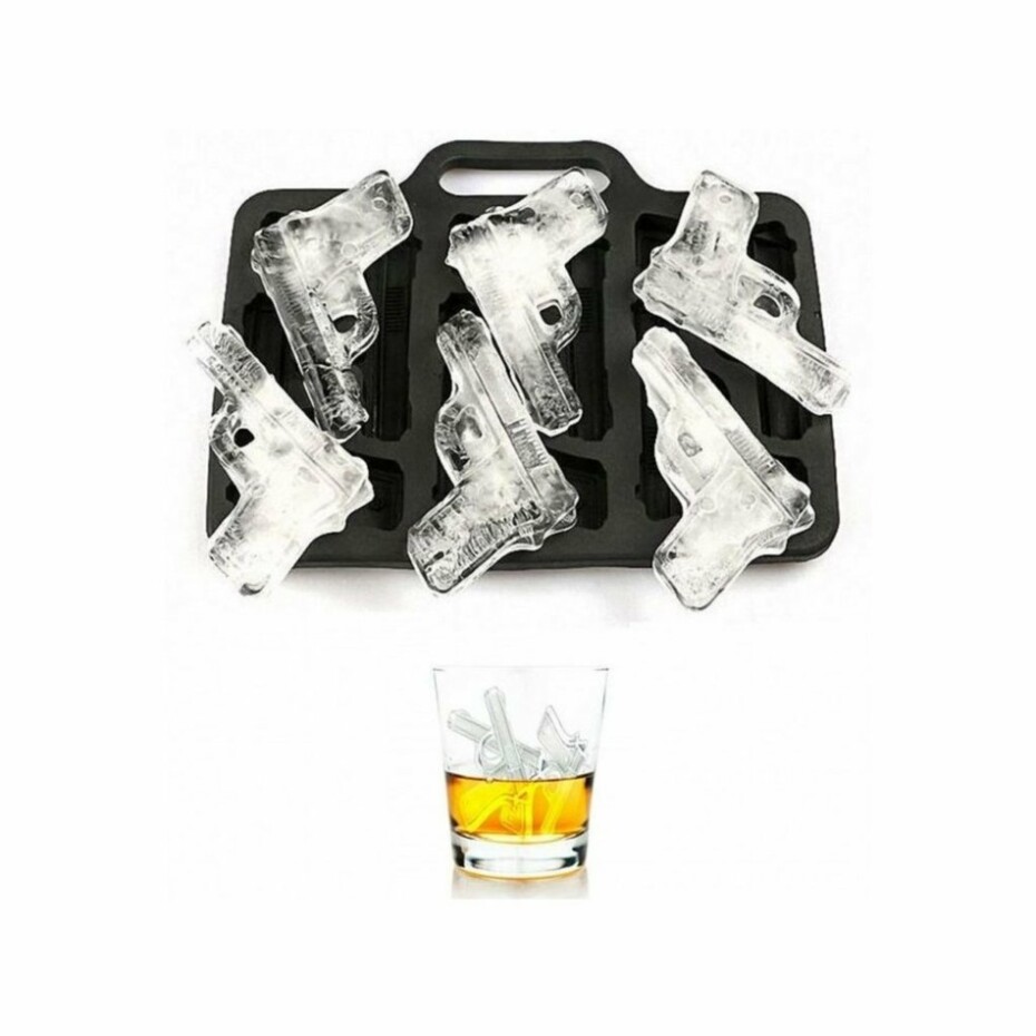 Silikonová forma na led Pistole - main (0)