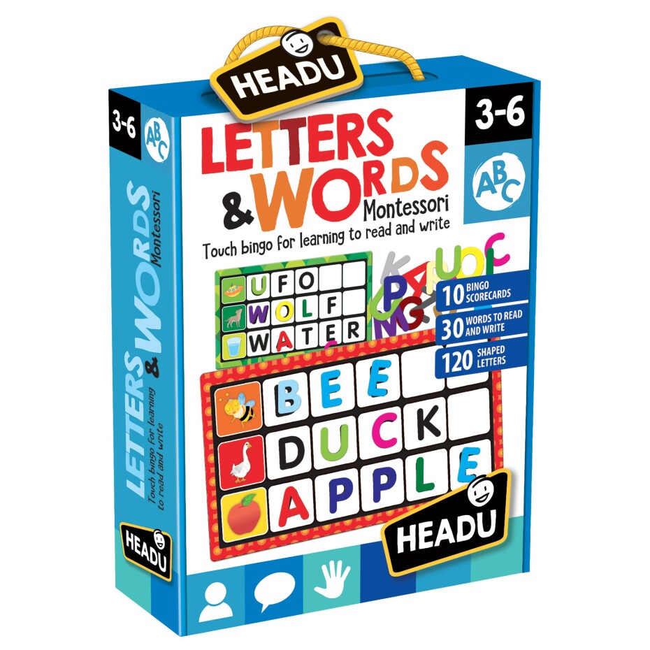 Headu: Montessori Bingo - Písmena a slova - main (0)