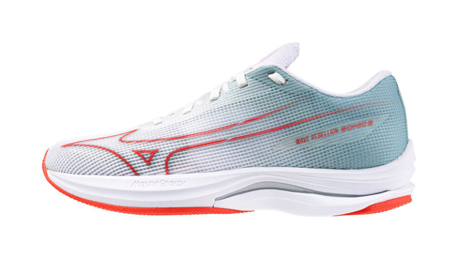 Dámská běžecká obuv Mizuno Wave Rebellion Sonic 2 White/Cayenne/Gray Mist  UK 6,5 - main (1)