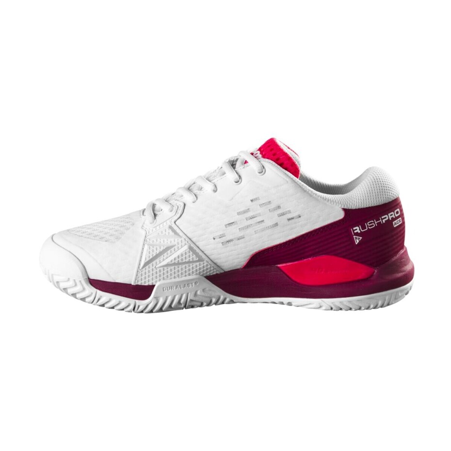 Dětská tenisová obuv Wilson Rush Pro Ace Jr White/Beet Red  EUR 38 2/3 - main (5)