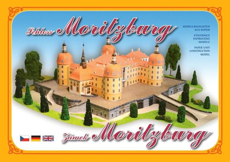 Zámek Moritzburg - Stavebnice papírového modelu - main (0)