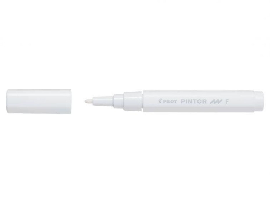 PILOT Pintor Fine akrylový popisovač 0,9-1,5mm - bílý - main (0)