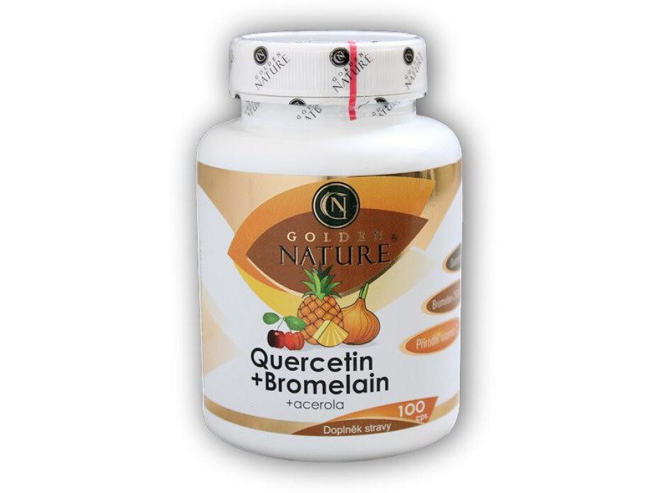 Golden Natur Quercetin + Bromelain komplex 100 kapslí - main (0)