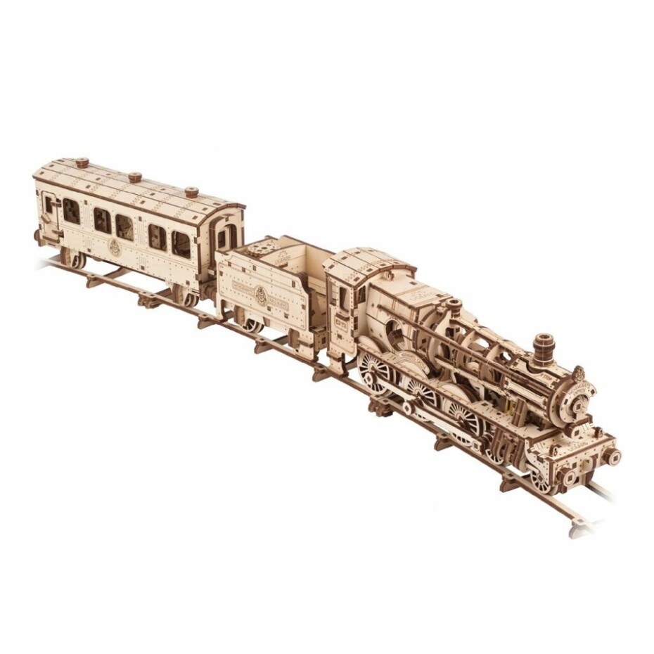 Ugears 3D dřevěné mechanické puzzle Harry Potter Bradavický expres - main (2)