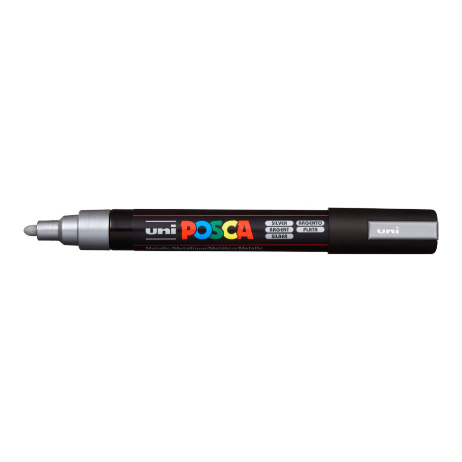Posca popisovač PC-5M, 1,8 - 2,5 mm, stříbrná (26) - main (0)