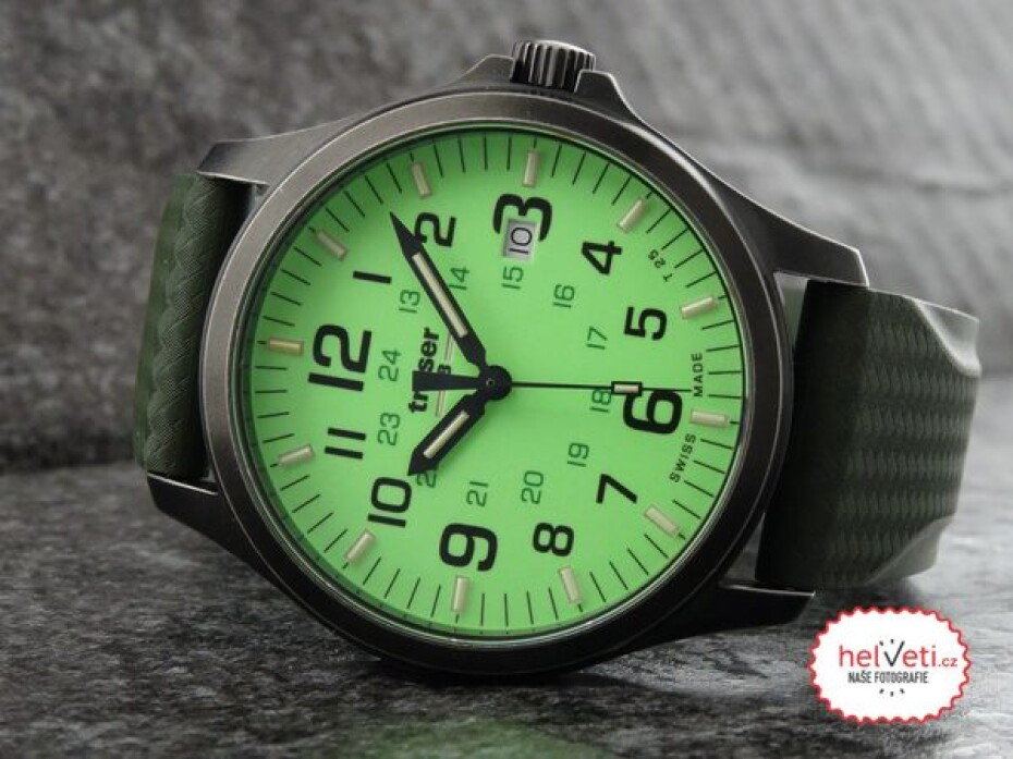 Traser P67 Officer Pro GunMetal Lime Silikon - main (2)