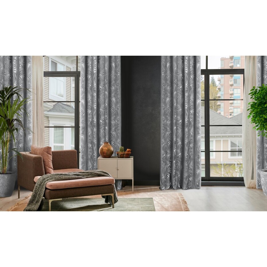 ArtFir Zatemňovací závěs LIVIA K | šedá 140 x 250 cm - main (2)
