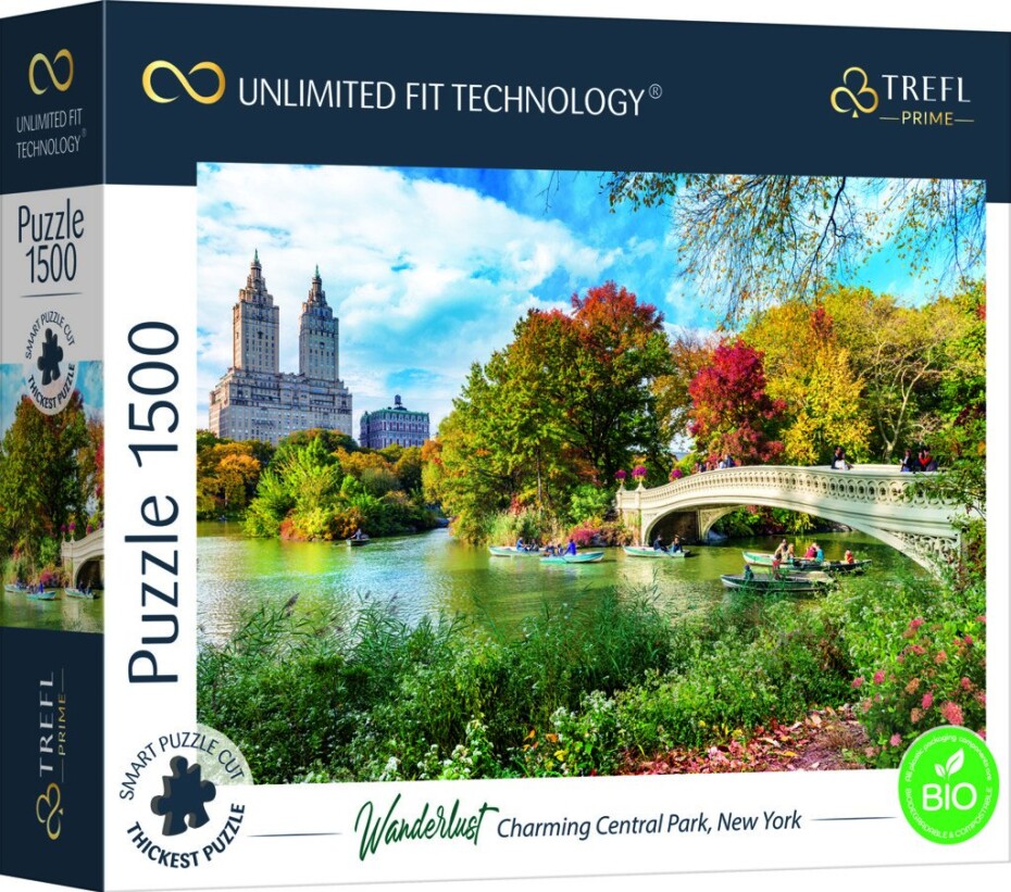 Puzzle Wanderlust: Kouzelný Central Park, New York 1500 dílků - Trefl - main (0)