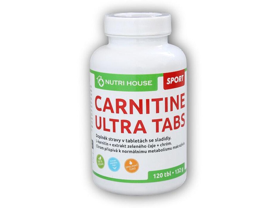 Nutri House Carnitine ultra tabs 120 tablet - main (0)