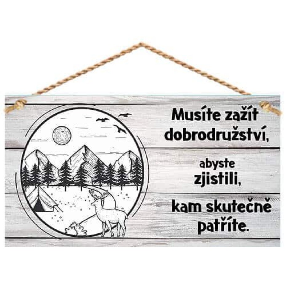 Bohemia Gifts Dekorační obrázek - Dobrodružství - main (0)