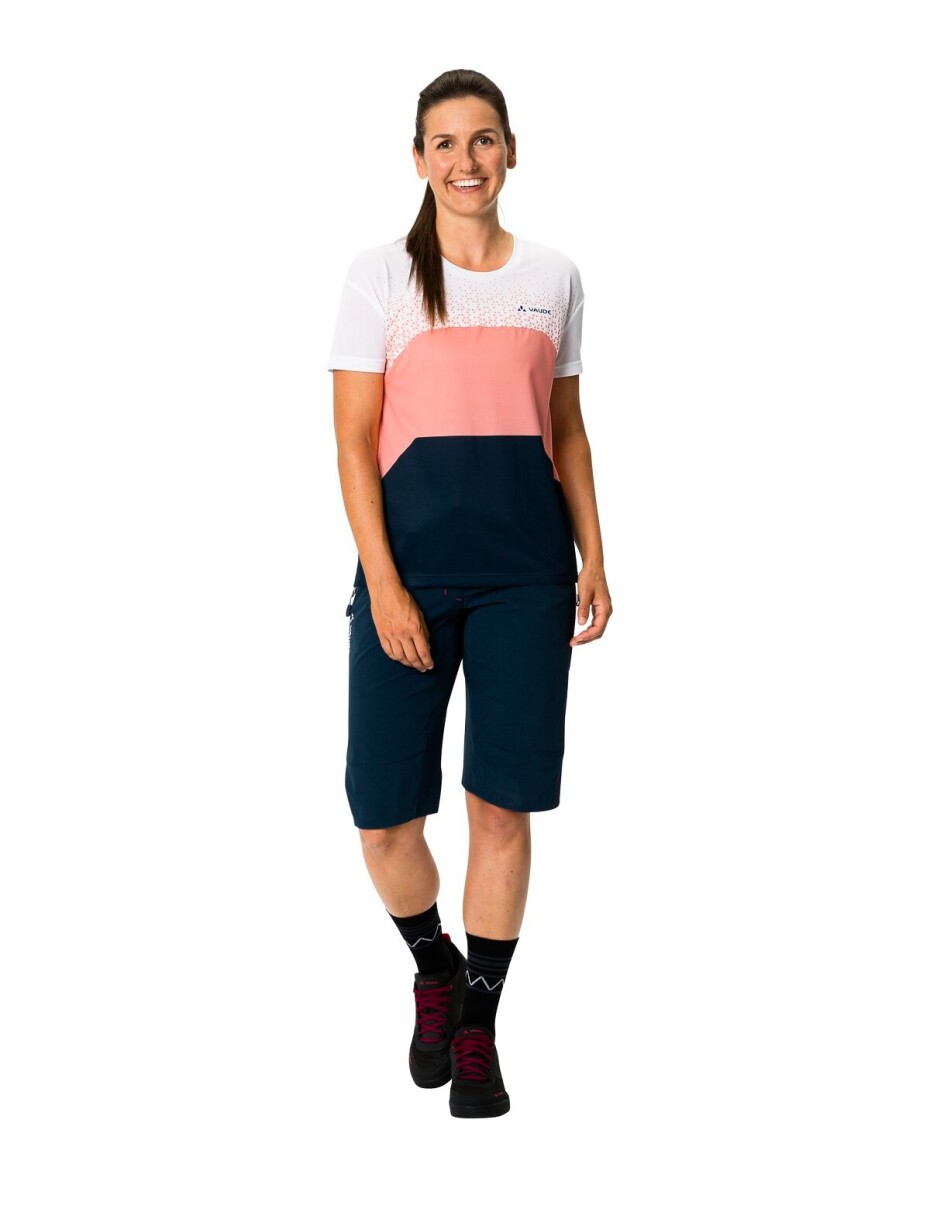 Dámský cyklistický dres VAUDE  Moab T-Shirt VI White 38 - main (6)