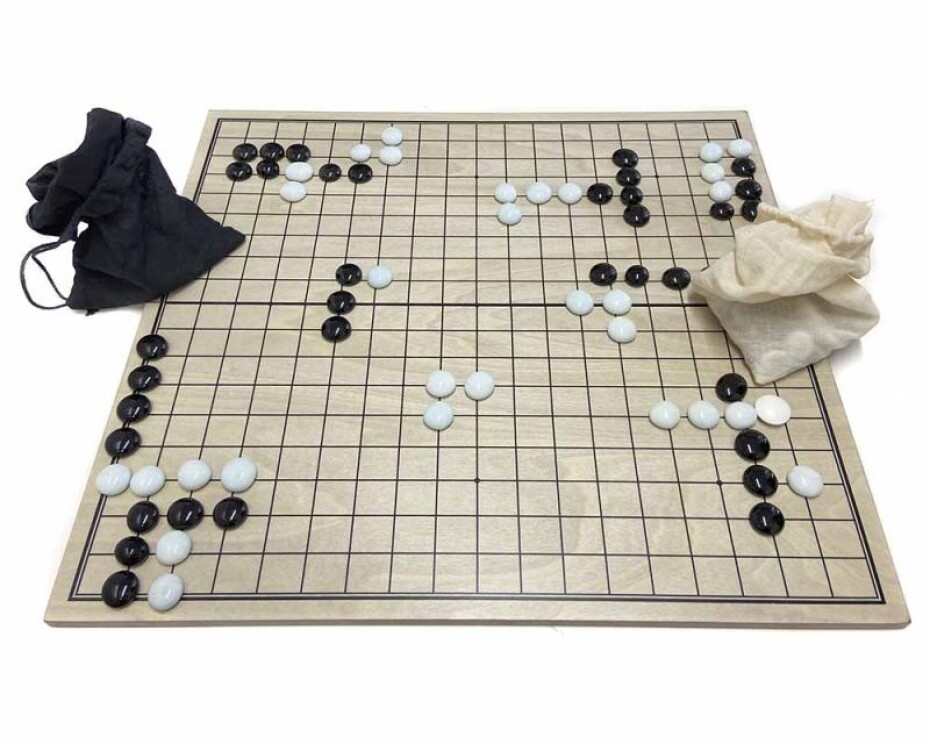 Philos Goban GO Tournament se skleněnými kameny (AKČNÍ CENA) - main (0)