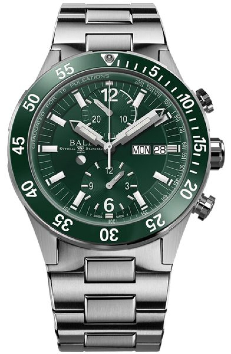Ball Roadmaster Rescue Chronograph (41mm) Limited Edition DC3030C-S2-GR - main (0)