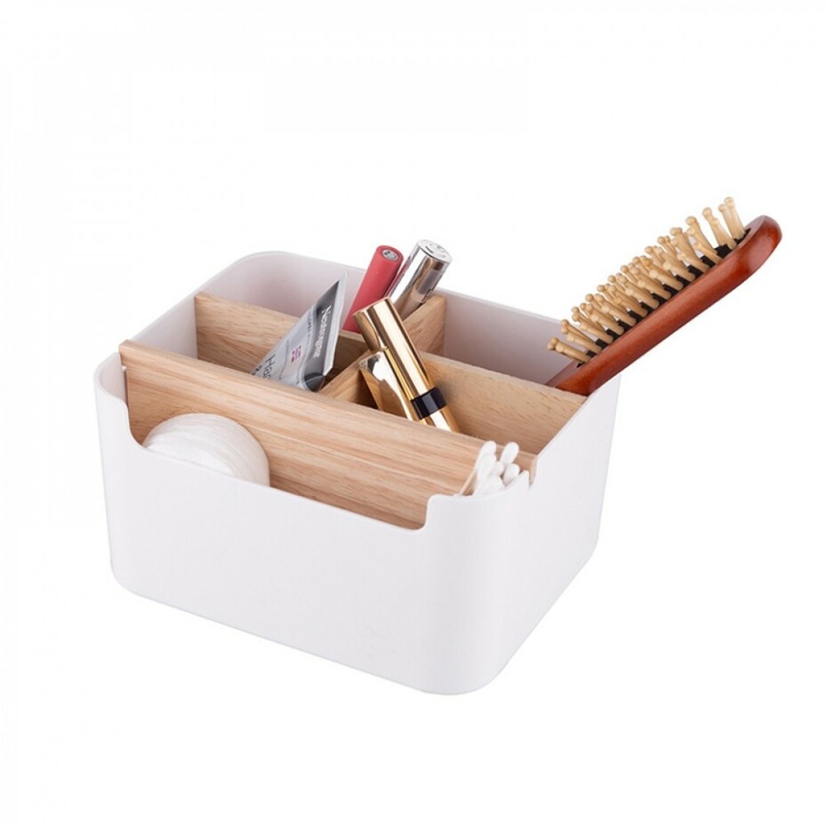 Altom Plastový organizér Bamboo, 18 x 14,5 x 9,5 cm - main (0)